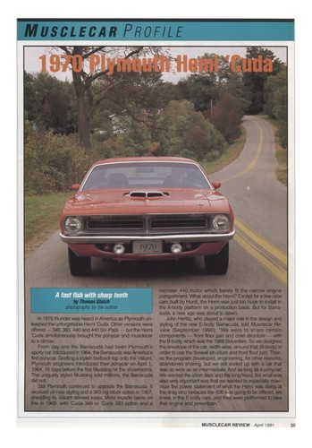 1970 plymouth barracuda - 1970, hemi