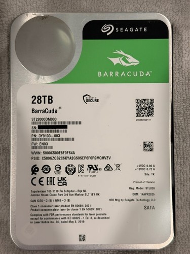 Seagate barracuda 28tb 2k - seagate,