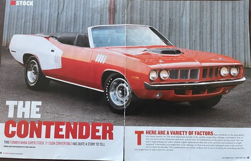 1971 plymouth barracuda - plymouth, 'cuda