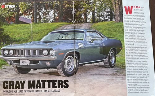 1971 plymouth barracuda - 1971,