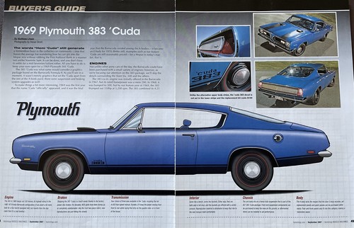 1969 plymouth barracuda cuda - 1969,