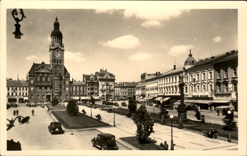 Prostejov town square crafo - square,